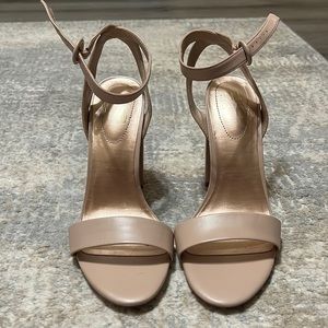 Mix No. 6 Tan Block Heel